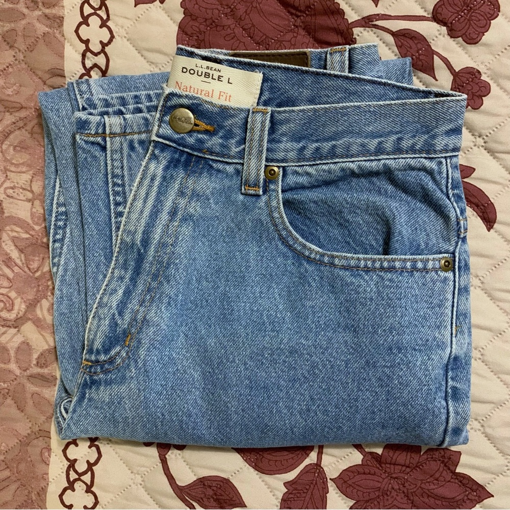 L.L. Bean Double L Natural Fit Jeans Sz 28
